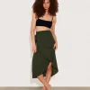 Hunza G Shorts And Skirts|Sarongs-Long Sarong - Khaki