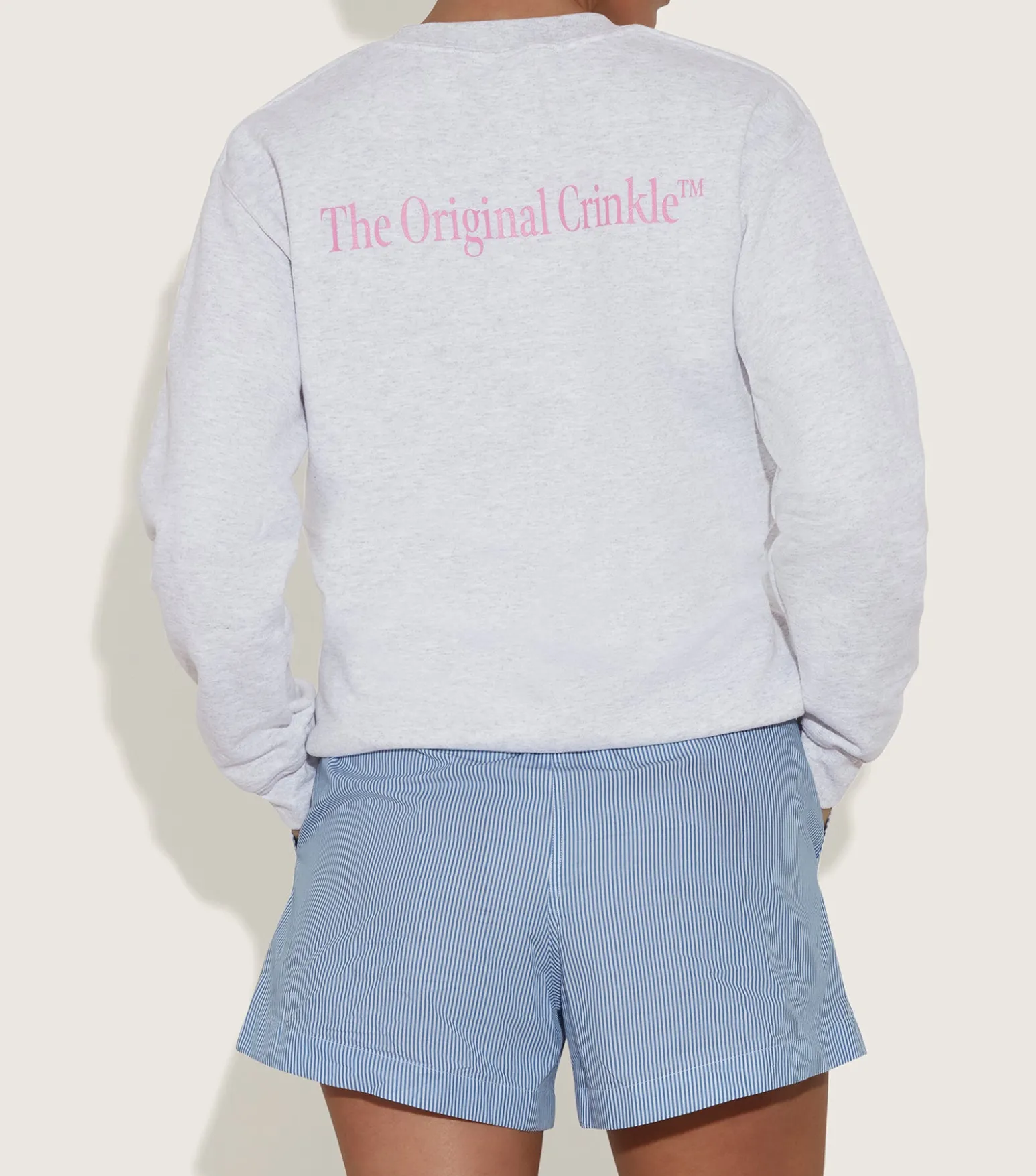 Hunza G Sweats|Shirts And Tops-Los Angeles Sweatshirt - Grey