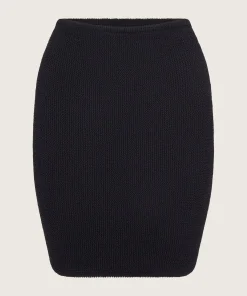 Hunza G Shorts And Skirts-Mini Skirt - Black