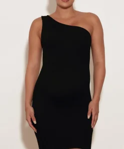 Hunza G Dresses-Nancy Dress - Black