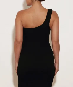 Hunza G Dresses-Nancy Dress - Black