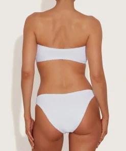 Hunza G Bikini Sets-Nicole Bikini - White