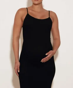 Hunza G Dresses-Pamela Dress - Black