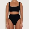 Hunza G Bikini Sets|Bralette-Patricia Bikini - Black
