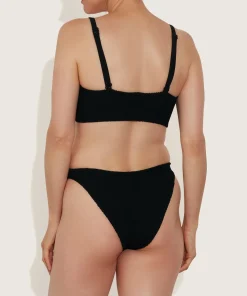 Hunza G Bikini Sets-Post Mastectomy Bikini - Black
