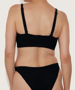 Hunza G Bikini Sets-Post Mastectomy Bikini - Black