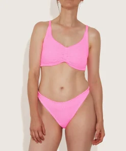 Hunza G Bikini Sets-Post Mastectomy Bikini - Bubblegum