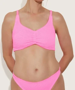 Hunza G Bikini Sets-Post Mastectomy Bikini - Bubblegum