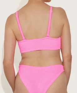 Hunza G Bikini Sets-Post Mastectomy Bikini - Bubblegum