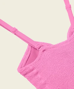 Hunza G Bikini Sets-Post Mastectomy Bikini - Bubblegum