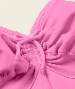 Hunza G Bikini Sets-Post Mastectomy Bikini - Bubblegum