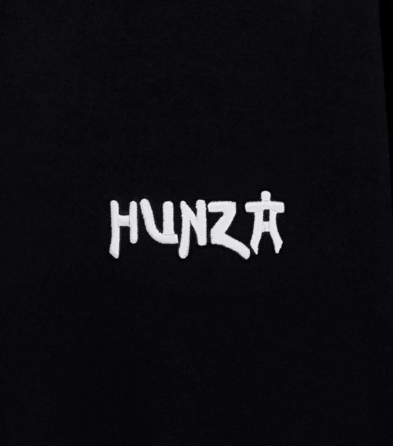Hunza G Sweats|Shirts And Tops-80s Logo Sweatshirt - Black