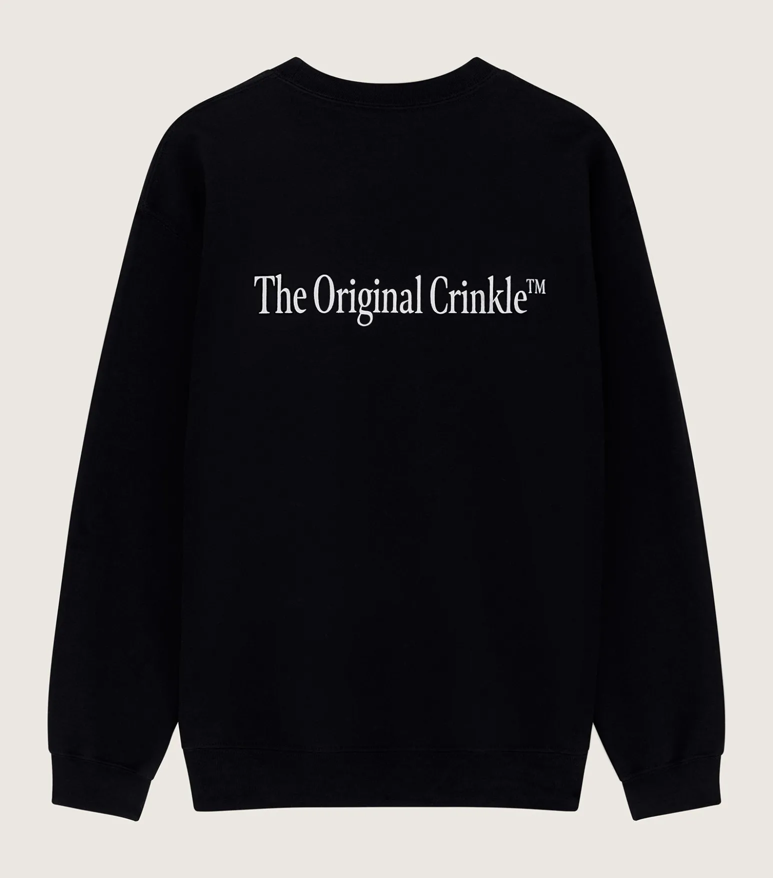 Hunza G Sweats|Shirts And Tops-80s Logo Sweatshirt - Black