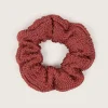 Hunza G Scrunchies-Scrunchie - Metallic Rosewood