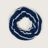 Hunza G Scrunchies-Scrunchie - Navy/White Stripe