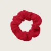 Hunza G Scrunchies-Scrunchie - Red