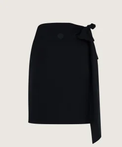 Hunza G Shorts And Skirts|Sarongs-Short Sarong - Black