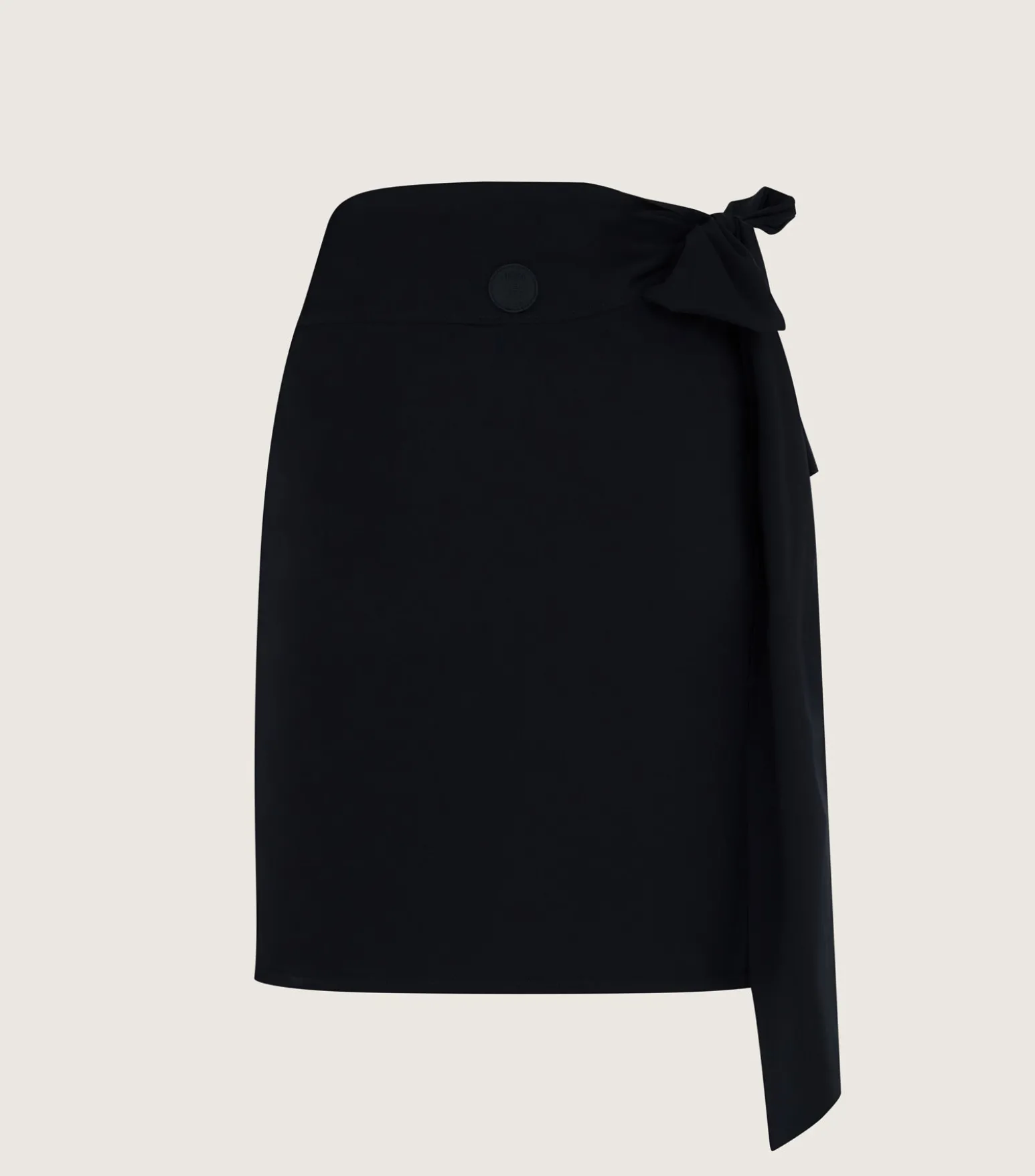 Hunza G Shorts And Skirts|Sarongs-Short Sarong - Black