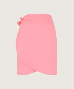 Hunza G Shorts And Skirts|Sarongs-Short Sarong - Bubblegum