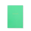 Hunza G Notebooks-Smythson X Chelsea Notebook - Lime