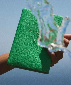 Hunza G Notebooks-Smythson X Chelsea Notebook - Lime