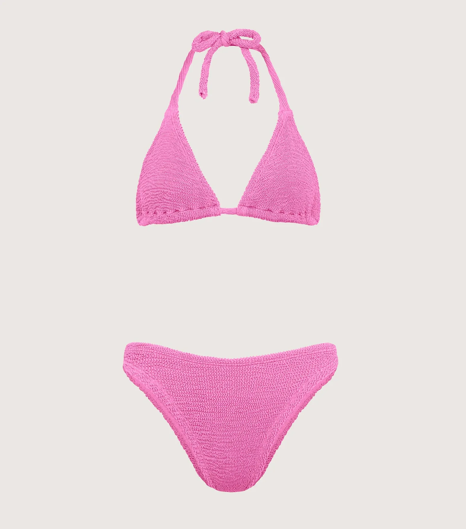 Hunza G Triangle|Bikini Sets-Tammy Bikini - Bubblegum