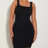 Hunza G Dresses-Tank Dress - Black