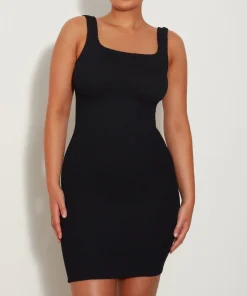 Hunza G Dresses-Tank Dress - Black