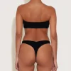 Hunza G Bikini Sets|Bandeau-Tina Bikini - Black