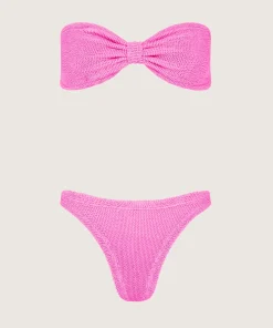 Hunza G Bikini Sets-Tina Bikini - Bubblegum