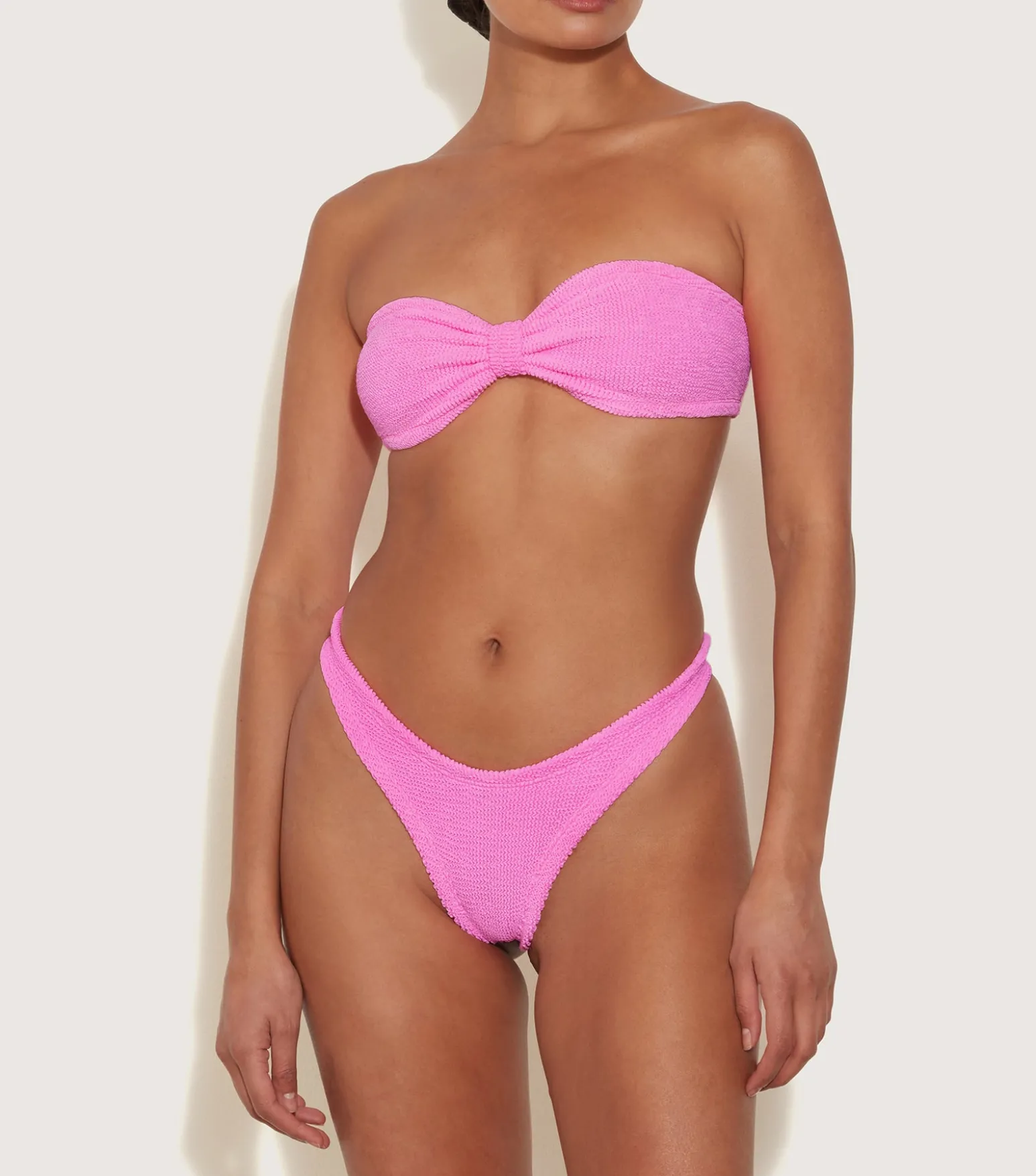 Hunza G Bikini Sets-Tina Bikini - Bubblegum