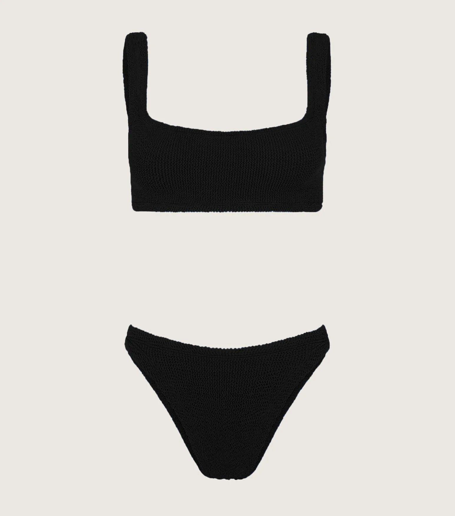 Hunza G Bikini Sets|Bralette-Xandra Bikini - Black