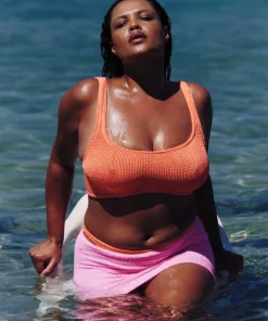 Hunza G Bikini Sets|Bralette-Xandra Bikini - Orange