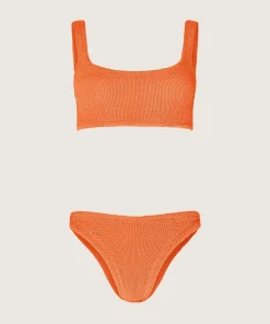 Hunza G Bikini Sets|Bralette-Xandra Bikini - Orange