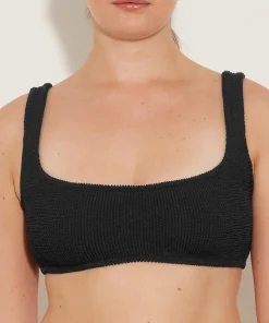 Hunza G Separates|Bralette-Xandra Bikini Top - Black