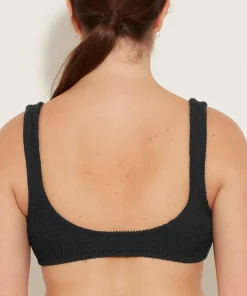 Hunza G Separates|Bralette-Xandra Bikini Top - Black