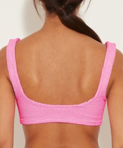 Hunza G Separates|Bralette-Xandra Bikini Top - Bubblegum