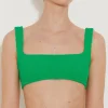 Hunza G Separates|Bralette-Xandra Bikini Top - Emerald