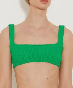 Hunza G Separates|Bralette-Xandra Bikini Top - Emerald