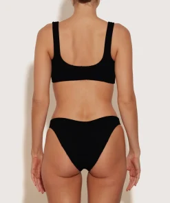 Hunza G Bikini Sets|Bralette-Xandra Nile Bikini - Black